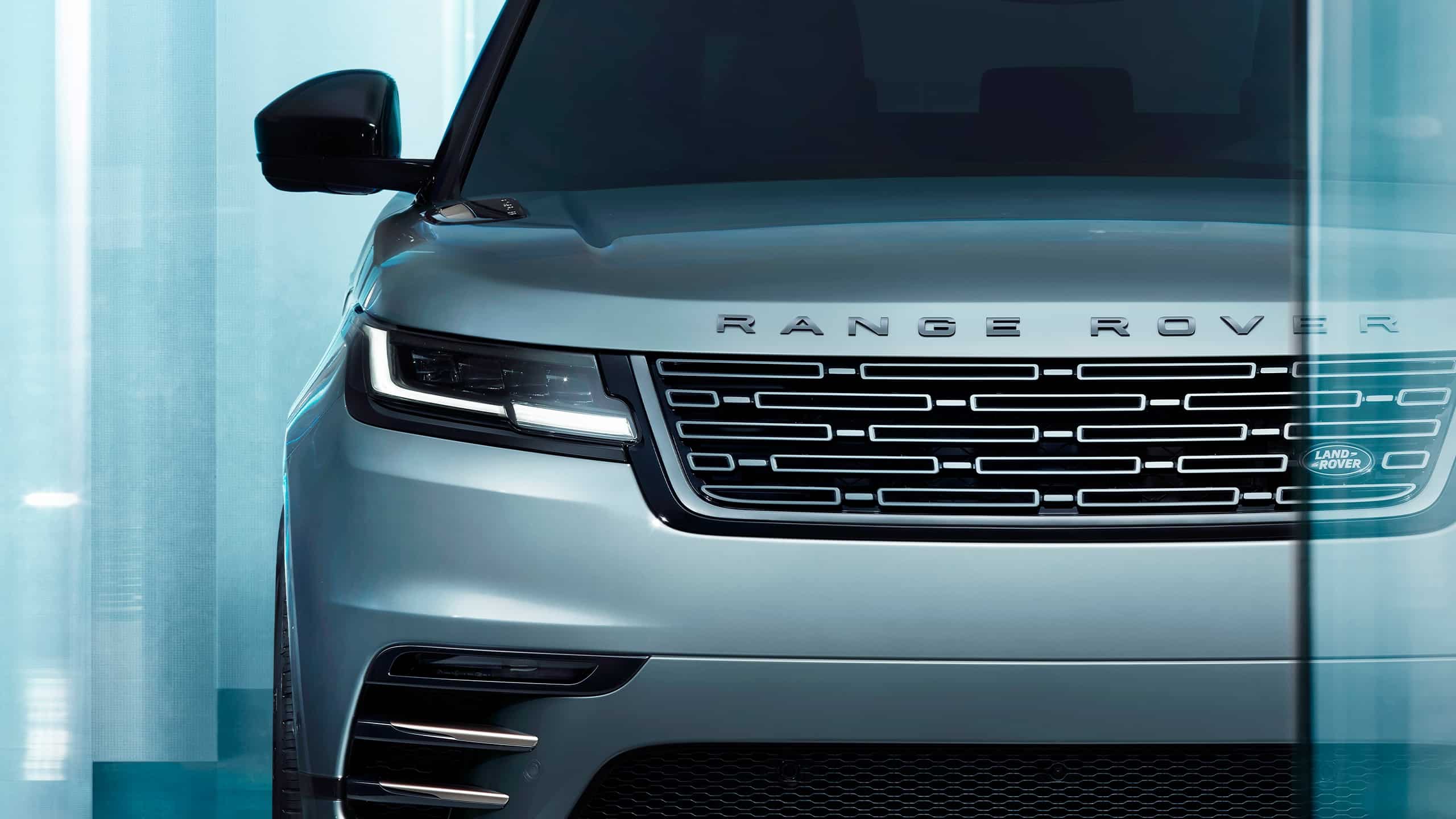 Range Rover Velar front close-up