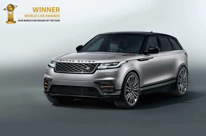 Grey Range Rover 2019 World Car Design of the Year
