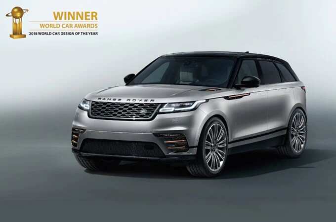 Grey Range Rover 2019 World Car Design of the Year