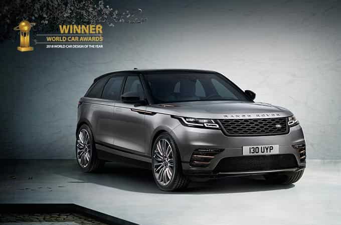 Grey Range Rover